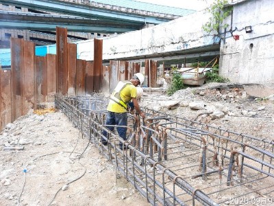 旭川河水質改善現地處理工程進度