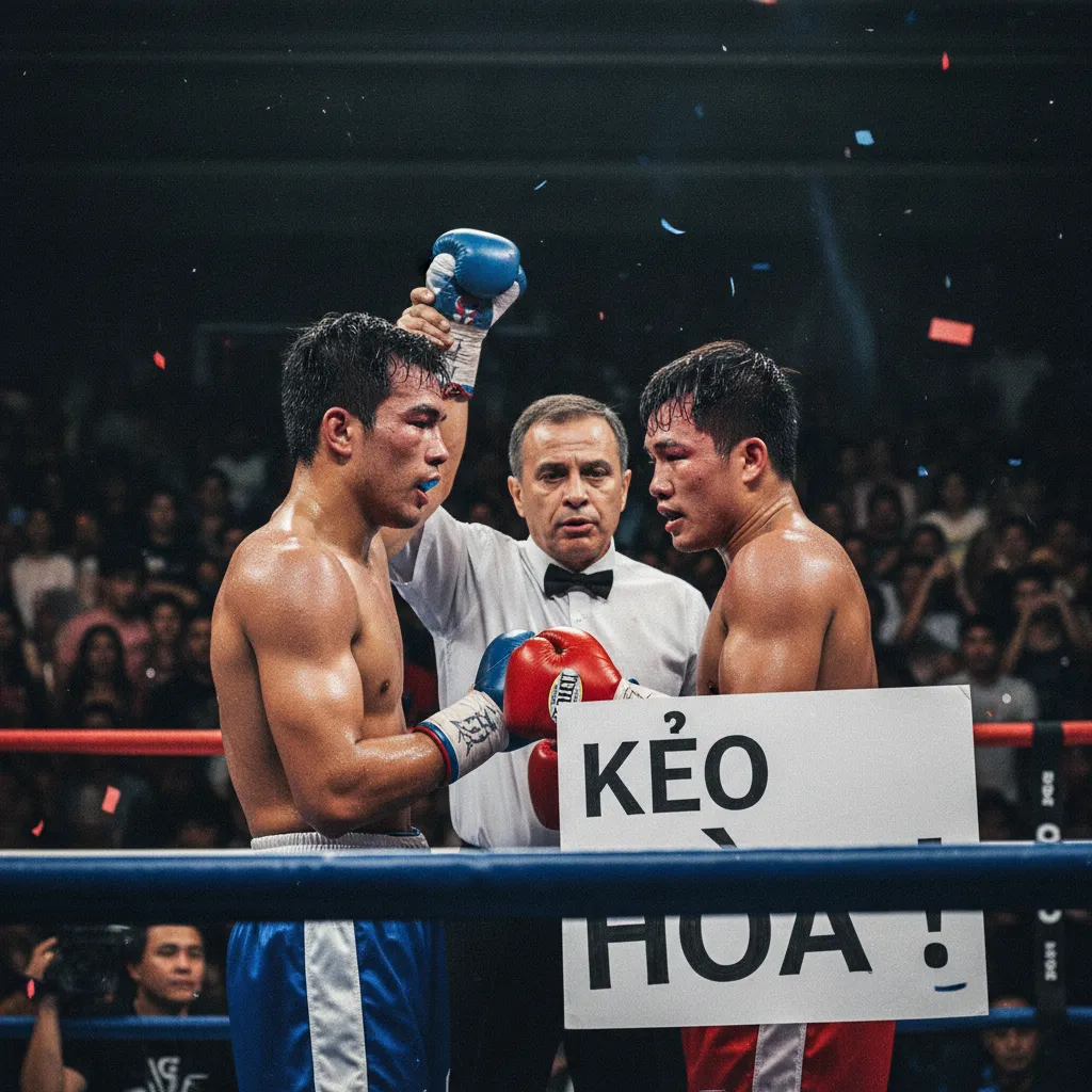 Bản chất thực sự của Kèo Hòa trong Boxing