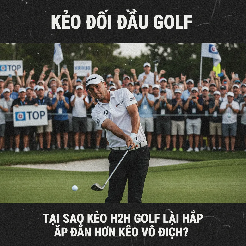 Tại sao kèo H2H Golf lại hấp dẫn hơn kèo vô địch?