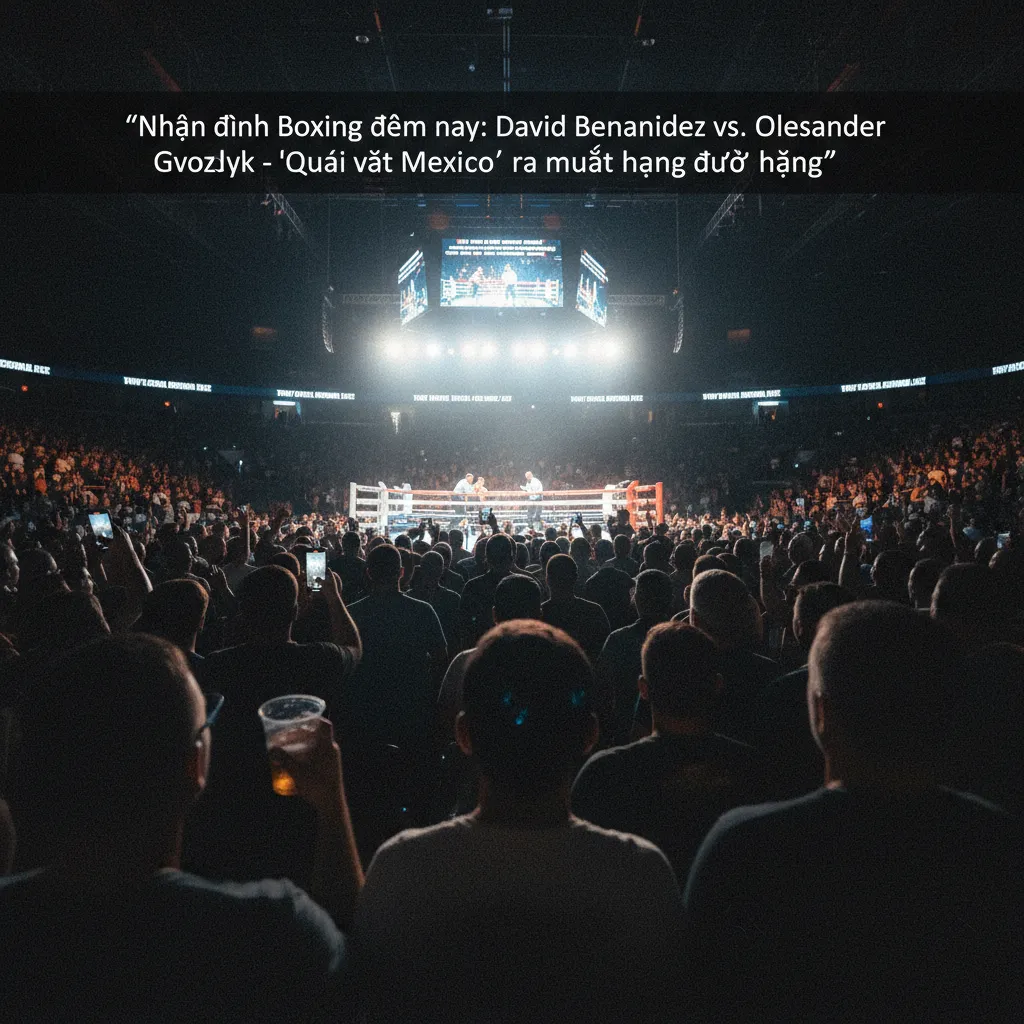 Boxing Fight Night Poster