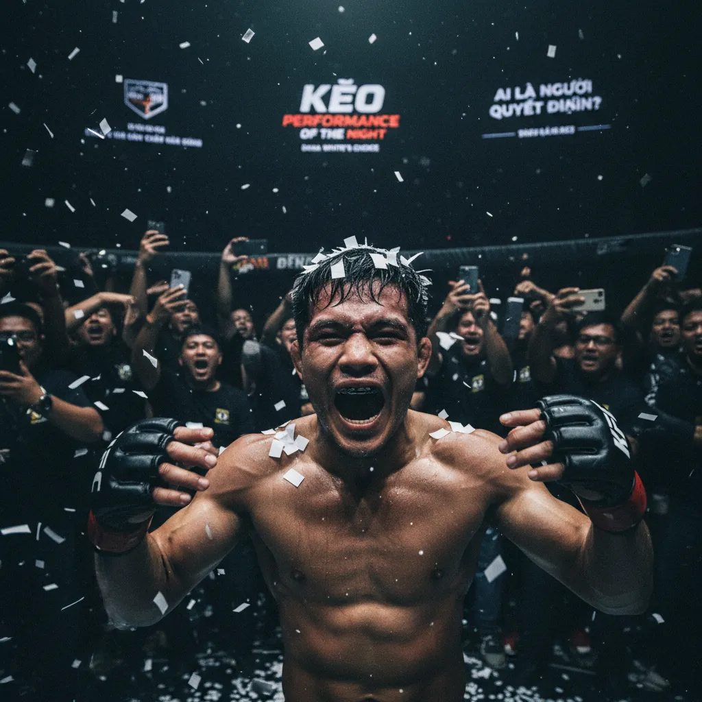 Chủ tịch UFC Dana White là người quyết định cuối cùng cho giải thưởng POTN