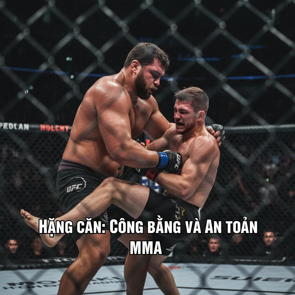 Tại sao hạng cân trong MMA lại quan trọng đến vậy?