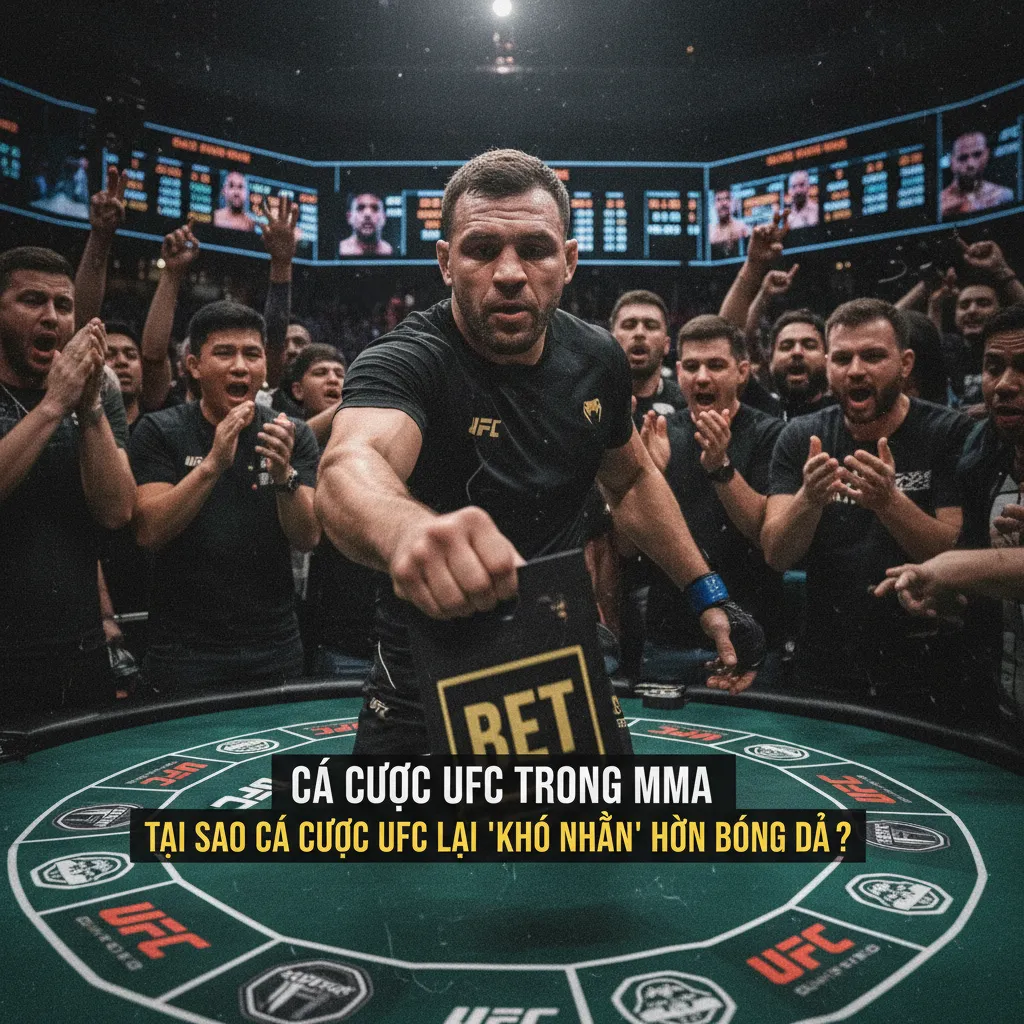 Tại sao cá cược UFC lại "khó nhằn" hơn bóng đá?