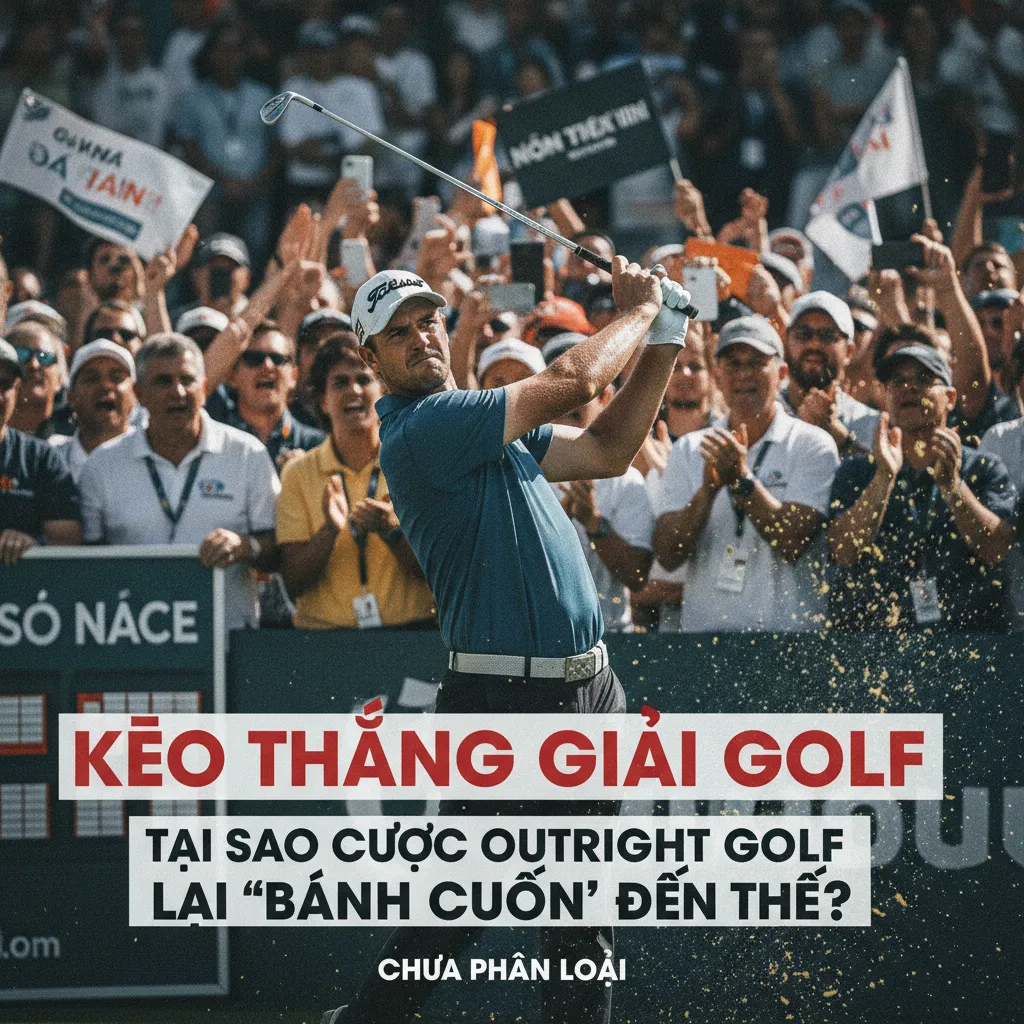 Tại Sao Cược Outright Golf Lại "Bánh Cuốn" Đến Thế?